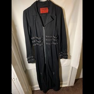 Vintage Goth Trench Coat
